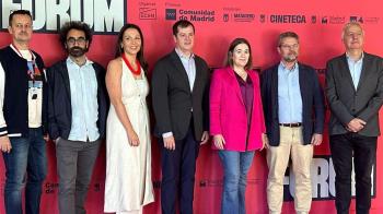 La delegada de Cultura, Turismo y Deporte ha participado hoy en la presentación institucional de ECAM Fórum, encuentro internacional con sede en Matadero Madrid
