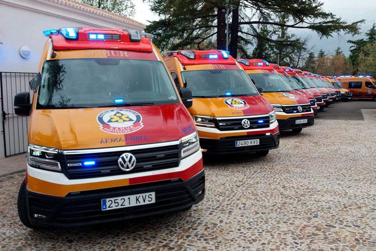 Samur Protección Civil 46 Nuevas Ambulancias Soyde 8879