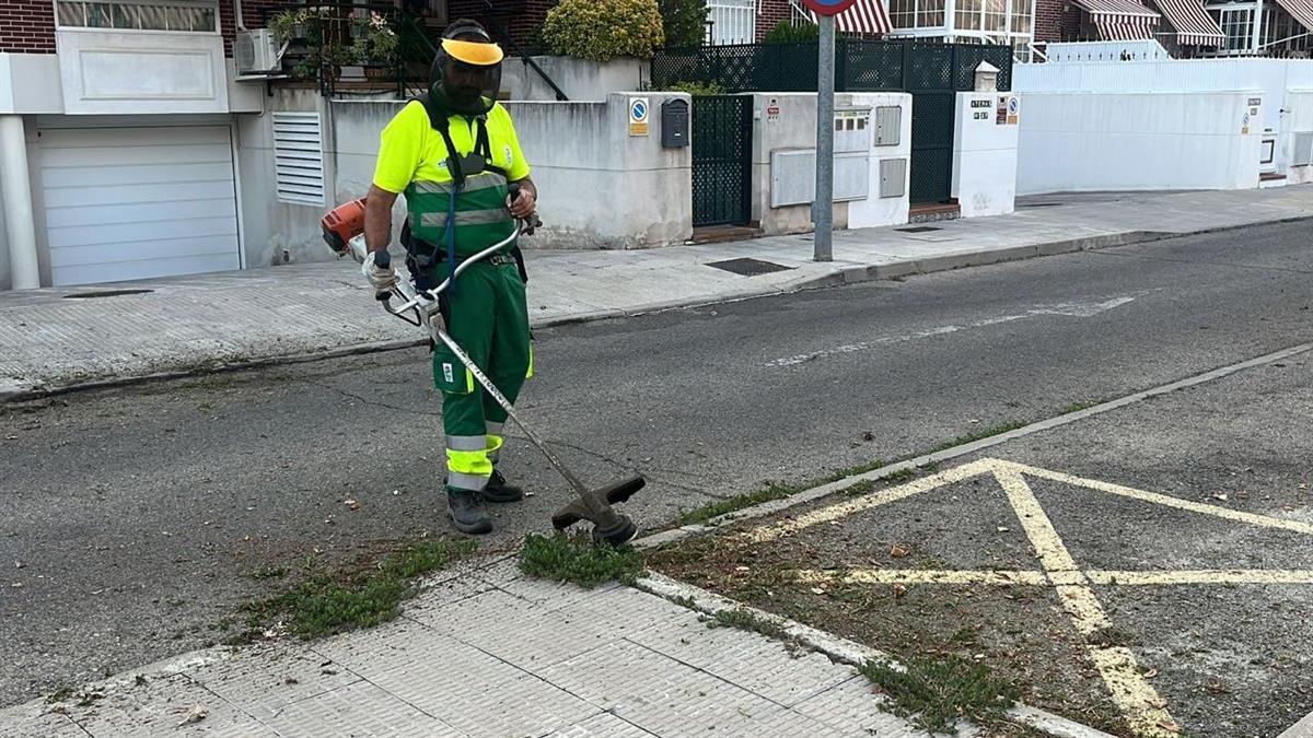 El ayuntamiento continúa con las labores de desbroce