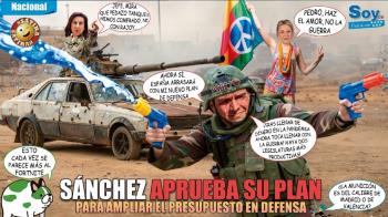 Sánchez aprueba su plan para ampliar el presupuesto en Defensa