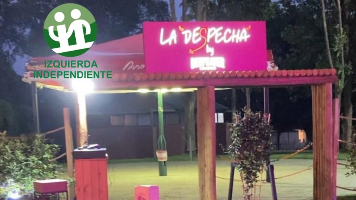 Izquierda Independiente denunció hace dos años la apertura sin permiso ni licencia de este espacio hostelero