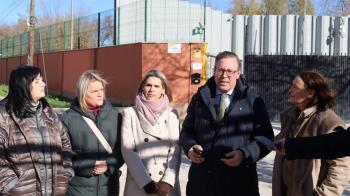 Alfonso Serrano ha visitado el Centro de Acogida de Emergencia y Derivación de Alcalá de Henares