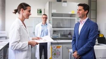 El consejero de Educación, Ciencia y Universidades ha visitado el Parque Científico de Madrid