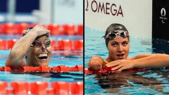 Ambas nadadoras forman parte del Club Natación Pozuelo