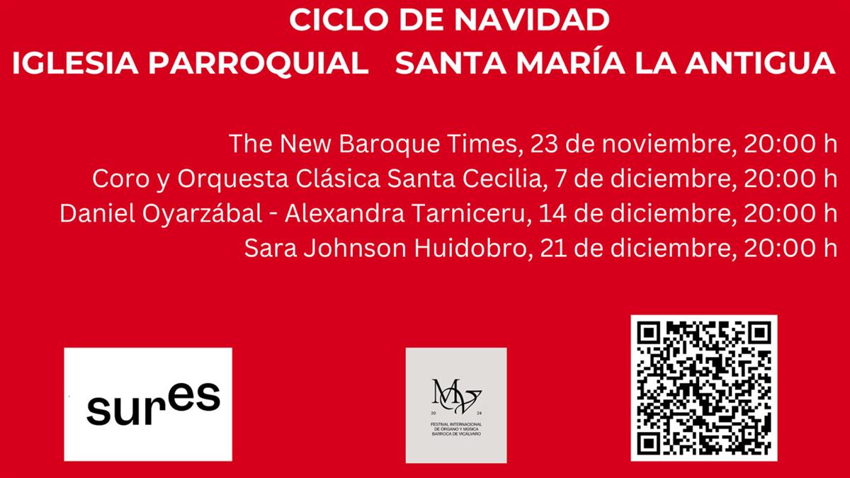 Vuelve el ciclo de Navidad del Festival Internacional de Órgano y Música Barroca de Vicálvaro