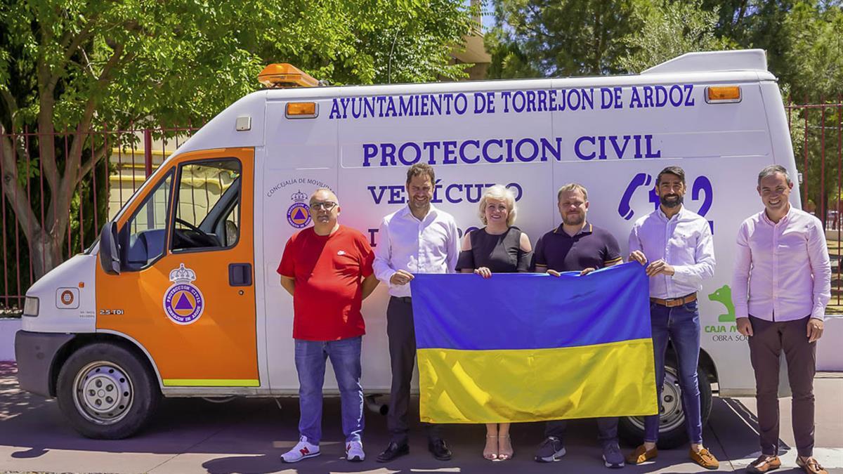 El Ayuntamiento torrejonero impulsa esta y otras iniciativas para apoyar a Ucrania