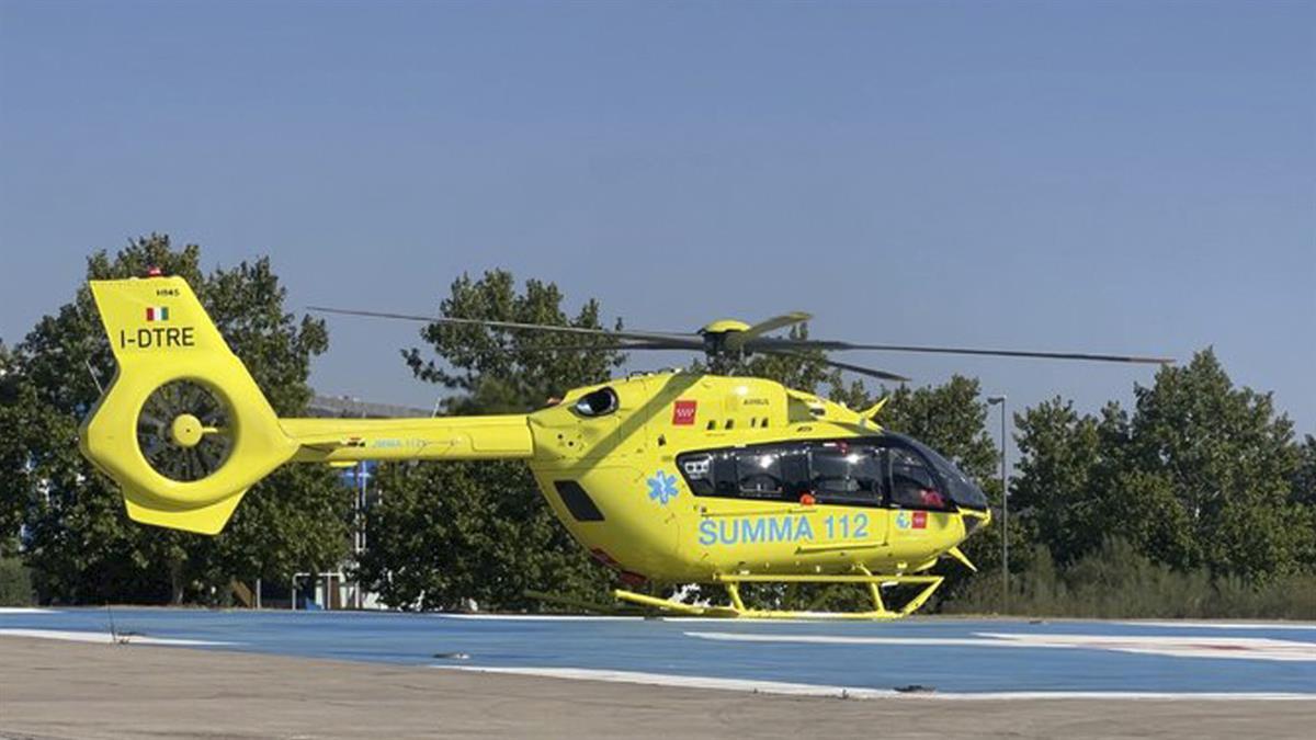 Se trasladó al Hospital 12 de Octubre con un traumatismo craneoencefálico severo