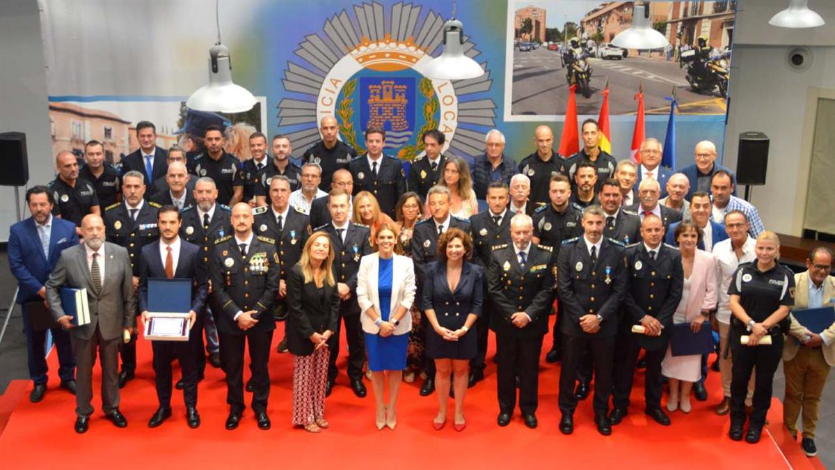 La Policía Local celebra su fiesta patronal con la tradicional entrega de medallas 