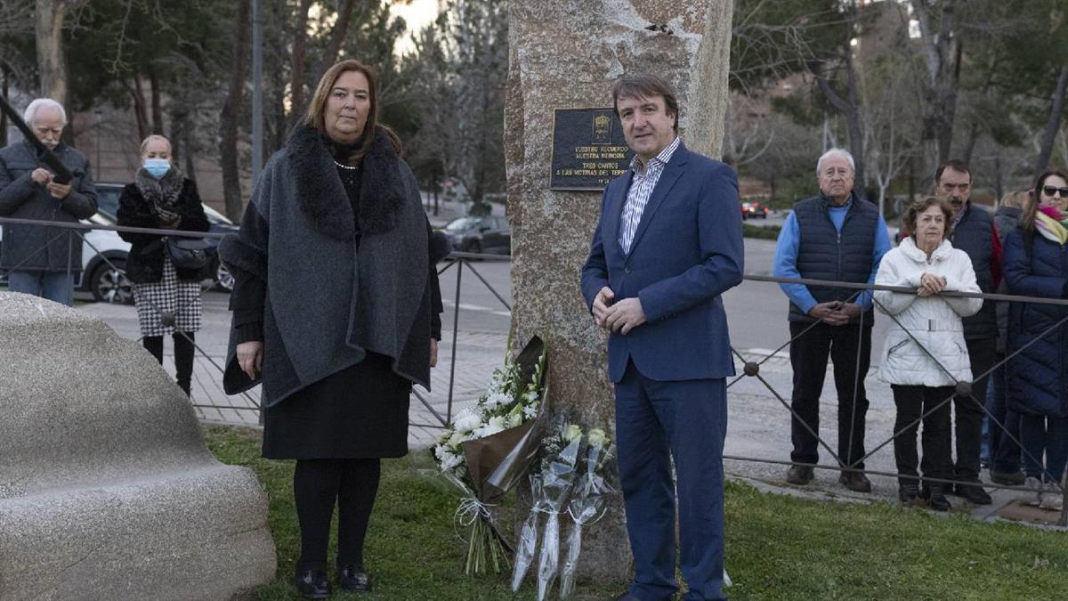 Se guardó un minuto de silencio y se procedió a la lectura del manifiesto