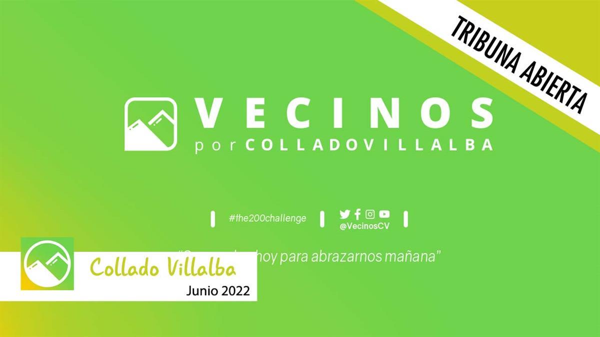 Vecinos por Collado Villalba no tiene nada que decirnos