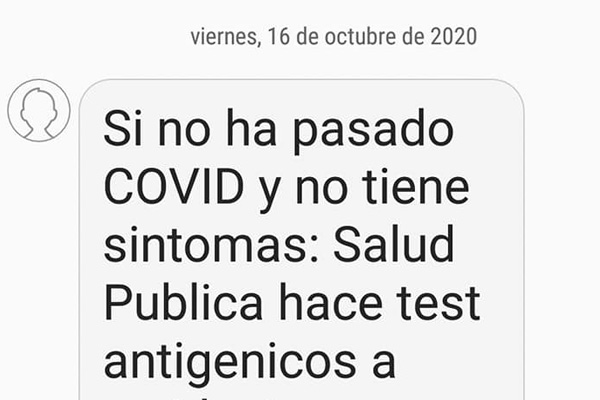 El ayuntamiento habló con Salud Pública para comprobar que se trataba de una suplantación