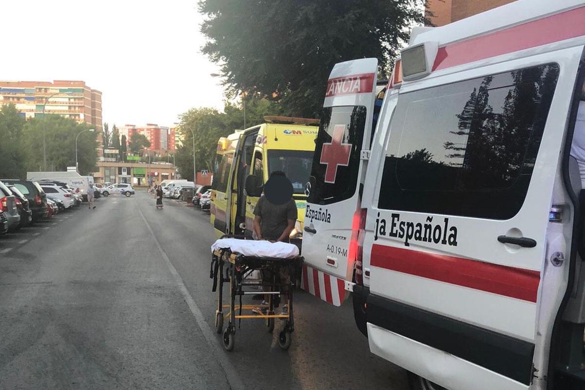 SUMMA 112 solicita a Emergencias CREM la unidad SVB para la atención de un traumatismo severo en Fuenlabrada 