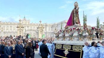 Madrid recuerda a las víctimas de la DANA en el día de su patrona