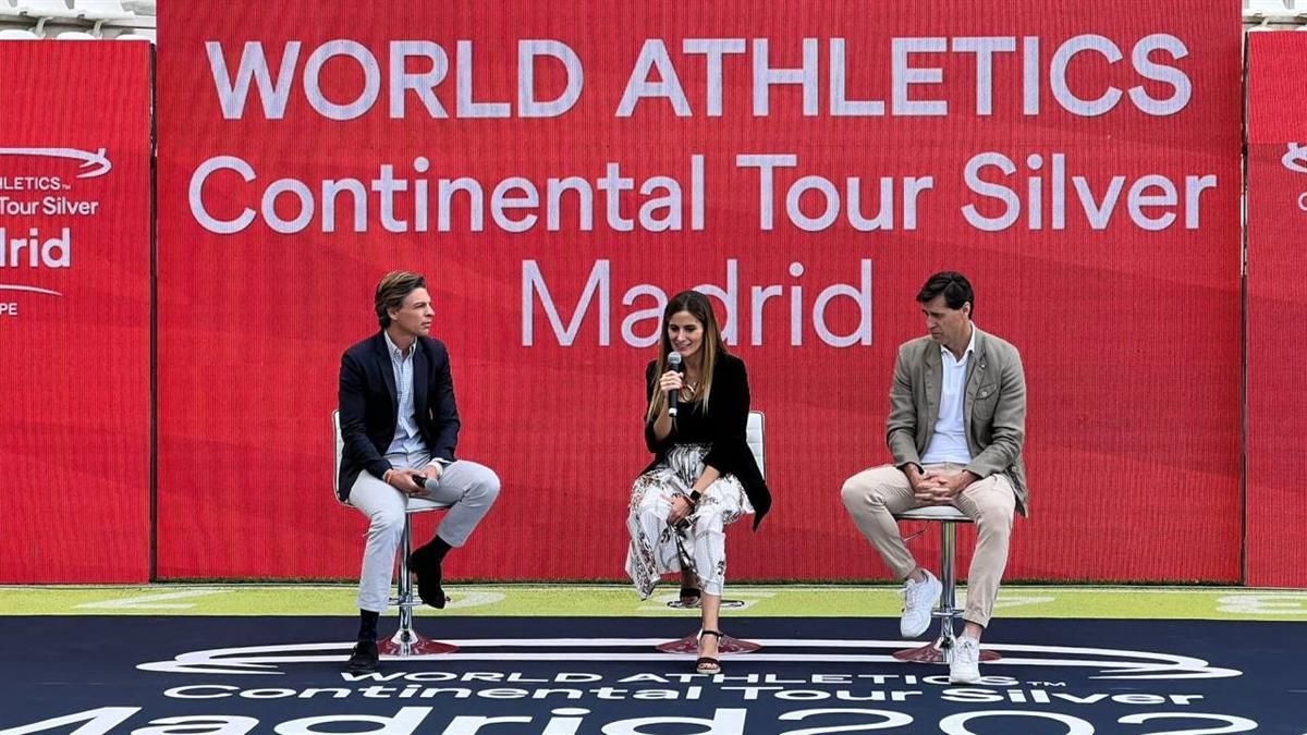 La concejala delegada de Deporte, Sonia Cea, ha asistido a la presentación de este evento, que se celebrará en el Estadio Vallehermoso el viernes 21 de junio
