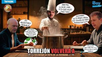 Bajo el lema “Torrejón con frío, cuchara y buen vino”