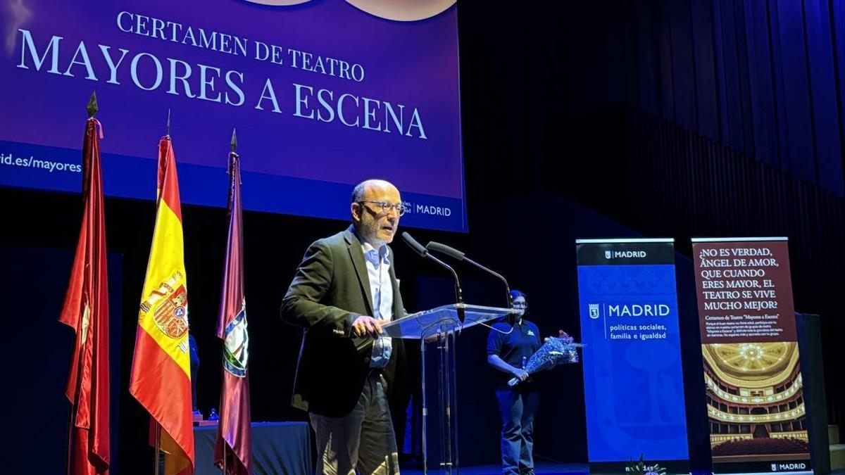 El delegado de Políticas Sociales, Familia e Igualdad ha clausurado el festival con la entrega de premios a las obras más destacadas y la representación de la ganadora
